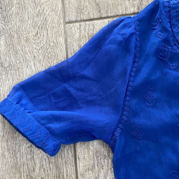 Sheer Embroidered Top - Picture 6 of 6